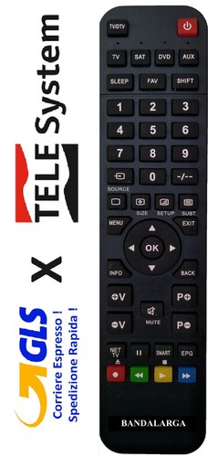 Telecomando per decoder - tv,
