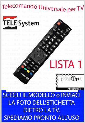 Telecomando universale dvd - tv,