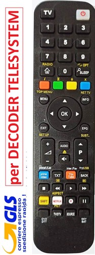 Telecomando per decoder - per,